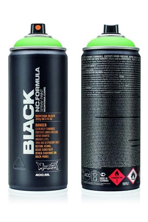 MONTANA Black 400ml Hippie Blk6075