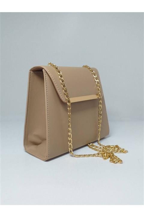 dizaynbag Kadın Vizyon Renk Zincir Askılı Çanta