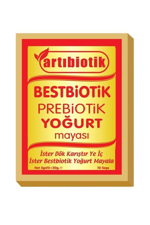 Doğadan Bizim Artıbiotik Bestbiotik Prebiotik Yoğurt Mayası 10'lu Paket