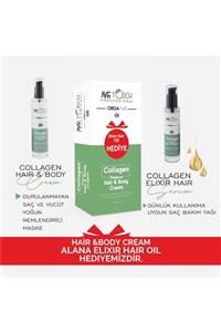 AVE TOUCH Collagen Hair & Body Krem Collagen Elixir Serum Hediyeli Set