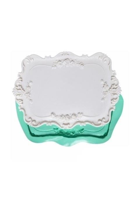 simo Silikon Güllü Tepsi Sabun Ve Kokulu Taş Kalıbı