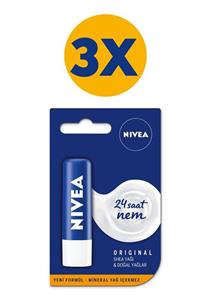 Nivea Dudak Koruyucu Original 4,8 g x3