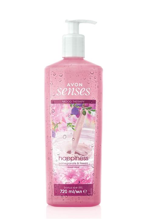 AVON Senses Happiness Nar Ve Frezya Kokulu Kremsi Duş Jeli - 720ml