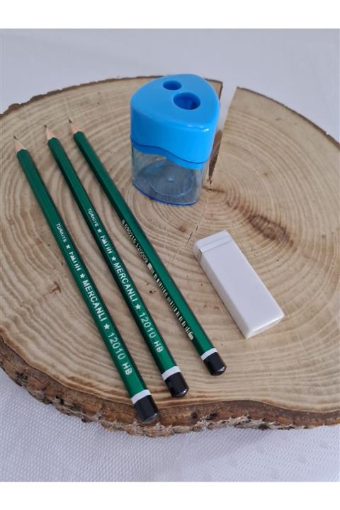 Fatih Kurşun Kalem, Kalem Traş, Silgi Set