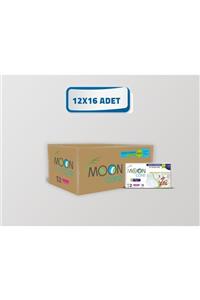 MOONCARE Hijyenik Ped Ultra Hassas Maxi Kalın Uzun (16 Ped X 12)