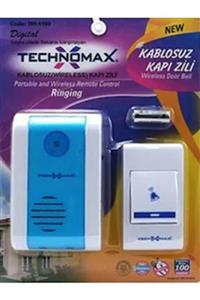 Technomax Kablosuz  Mesafeli Kapı Zili 100 Mt