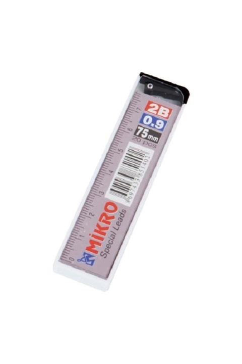 Mikro 0.9 Versatil Kalem Ucu Min Cetvelli 0.9 Mm 2b 75mm M-750 Cm