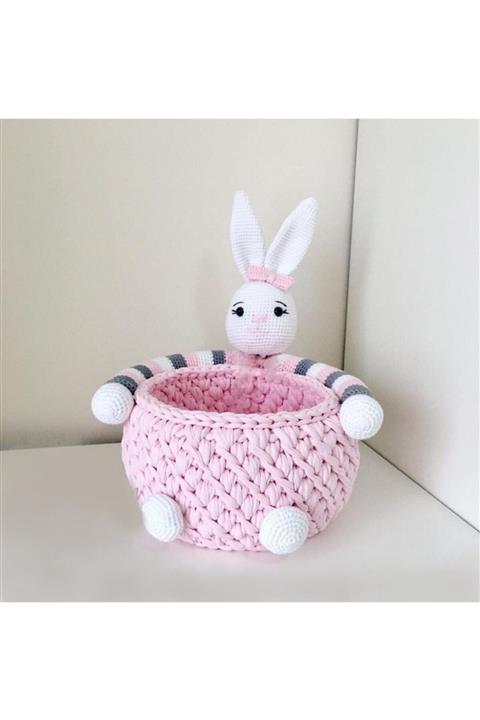 mesmerizingshopp Amigurumi Sepet Tavşan