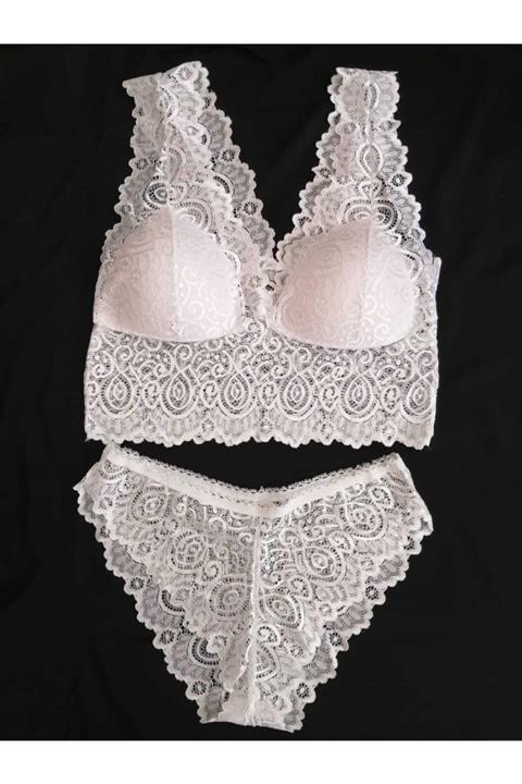 ECEM YILDIZ Desteksiz Kalın Askı Bralet Takım