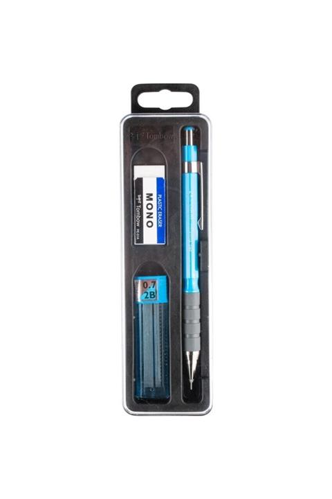 Tombow Sh-300 Grip 0,7mm P.kutulu Set Mavi
