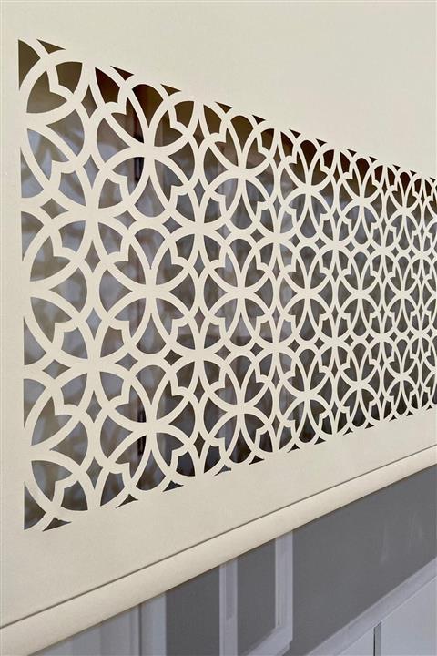 VOLPER MEKANİK Volper Lzr305 Lazer Kesim Stor Perde Krem