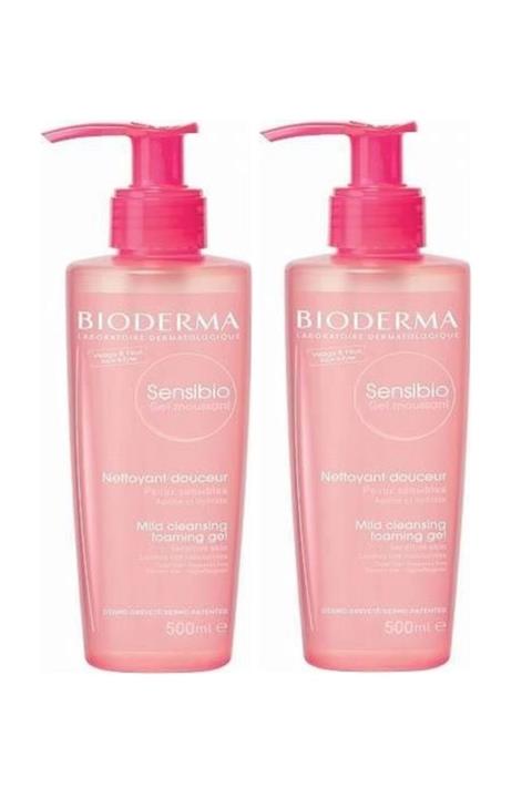 Bioderma Hassas Ciltler Için Temizleyici Jel - Sensibio Foaming Gel 500 Ml 2 Adet Bio0011
