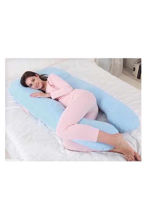 naque 5 Farklı Bölge Destekli Hamile Yastığı Mavi