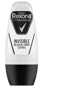 Rexona Erkek Deodorant Roll On Invisible Black+white 50 Ml