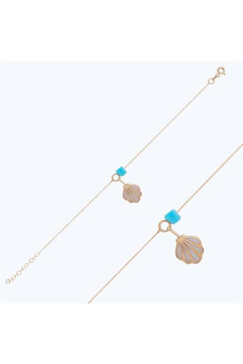 Altınbaş Altın Deniz Kabuğu Halhal