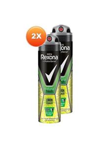 Rexona Men Natural Fresh Limon Ferahlığı Erkek Sprey Deodorant 150 Ml X 2 Adet