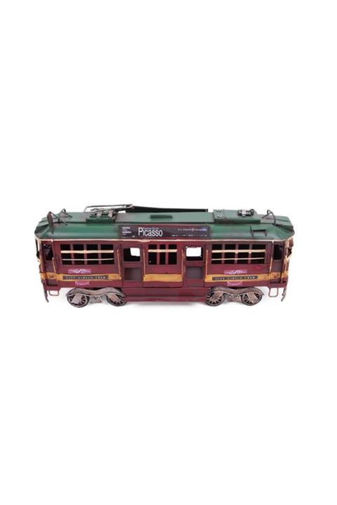 MağazanYanında Dekoratif Metal Piccaso Treni Vintage Biblo Hediyelik