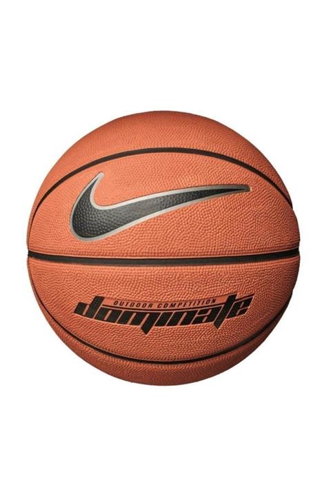 Nike Nkı00859 Dominate Kauçuk No 7 Basketbol Topu Kahverengi