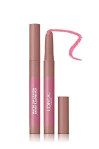 L'Oreal Paris Infaillible Matte Lip Crayon Kalem Mat Ruj - 102 Caramel Blondie