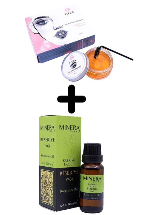EzJet Fiera Kaş Wax Sabitleyici & Naturel Biberiye Yağı 20ml