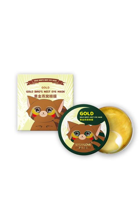 SERSANLOVE Altın Kırlangıçyuvası Hidrojel Göz Maskesi Pedi 60 Adet