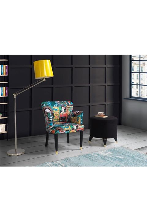 Vistaso Concept Kadın Tekli Koltuk Desenli Çay Seti