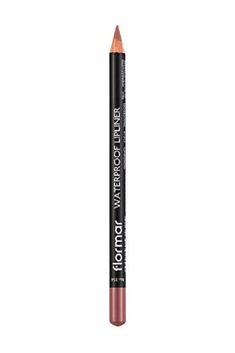 Flormar Suya Dayanıklı Dudak Kalemi - Waterproof Lipliner 234 Vanilla Soufle 8690604567478