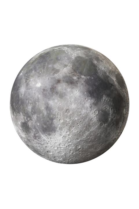 BAK WOOF Ay Mouse Pad Yuvarlak Mouse Pad Fare Altlığı