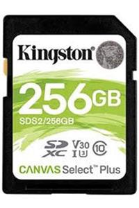 Kingston Sds2 256 Gb Sdhc Canvas Select Plus 100r C10 Uhs-ı U1 V10 Sd Hafıza Kartı