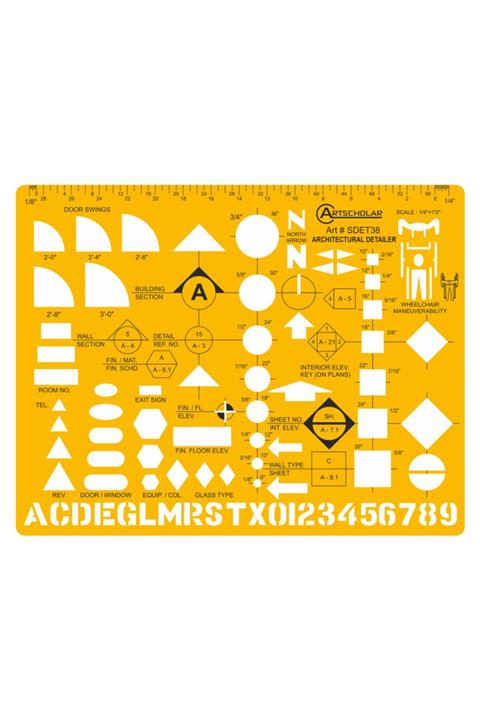 Artscholar Mimari Detay Şablonu (sdet38)