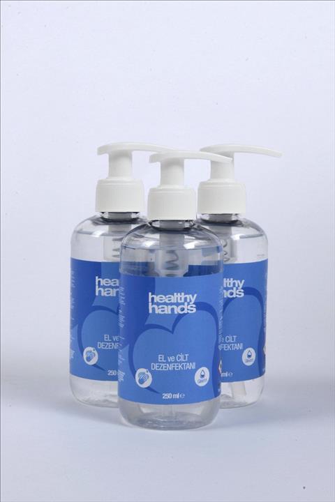 Cosmore Cosmetics Healthy Hands El Ve Cilt Dezenfektanı 3x250ml