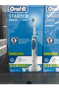 OralB Starter Pack Cross Action Şarzlı Diş Fırçası