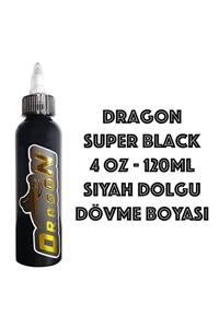 DRAGONTATTOO Siyah Dolgu Dövme Boyası 120 Ml