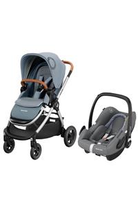 MAXİCOSİ Adorra-rock Travel Sistem Bebek Arabası / Essential Grey