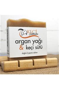 Keçi Sütünden Keçi Sütlü - Argan Yağı Sabunu 120gr Doğal El Yapımı