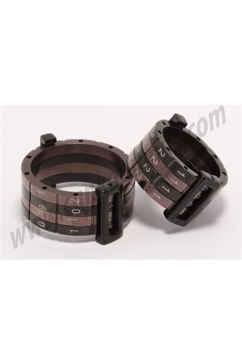 Canka Siyah Roz Tarihli Swatch Çelik Alyans