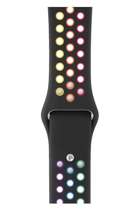Apple Watch 2 3 4 5 6 SE Nike 42mm 44mm Uyumlu Kordon Kayış Bileklik Delikli Spor Band