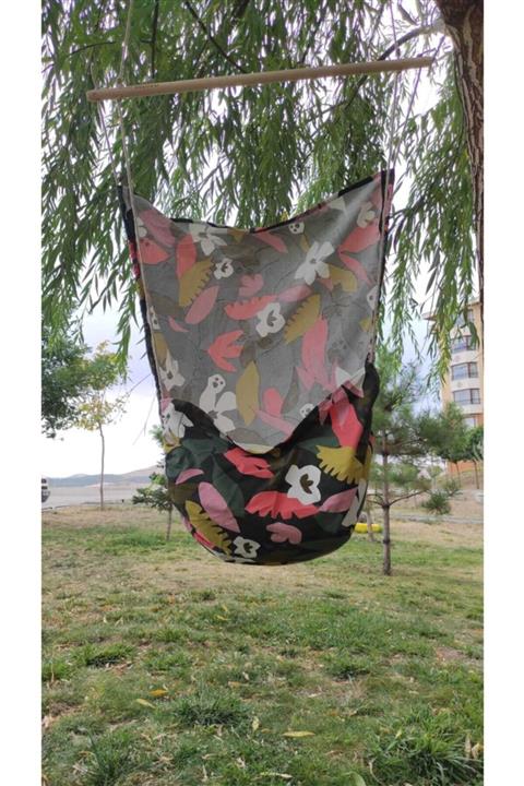 Aslan Home Bebek Ve Çocuk Keyif Salıncağı ( 2 Adet Karabina Kanca )