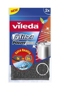 Vileda 2li Glitzi Power Çelik Tel