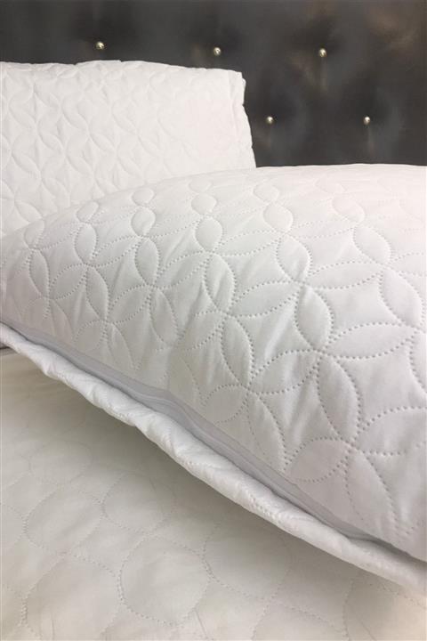 NANOSOFT Lilya Kapitone Yastık Koruyucu Alez 4'lü