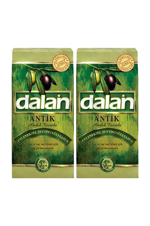Dalan Antik Zeytin Yağlı Geleneksel Yeşil Kalıp Sabun 180 gr. X 10 Lu