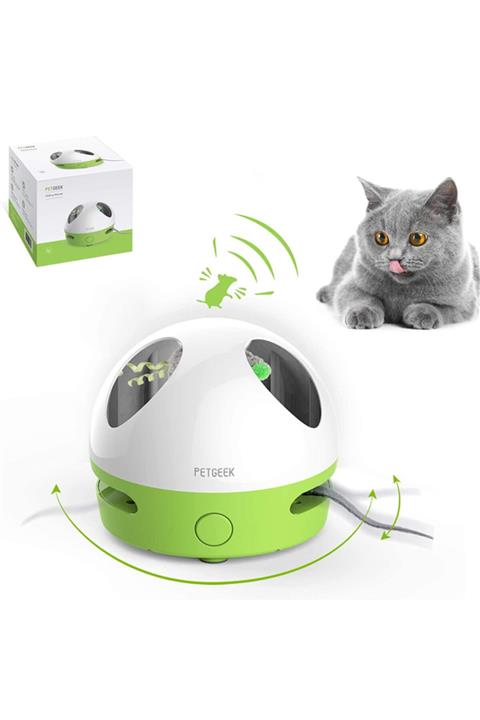 Gigwi Saklanan Fare Pilli Kedi Oyuncağı