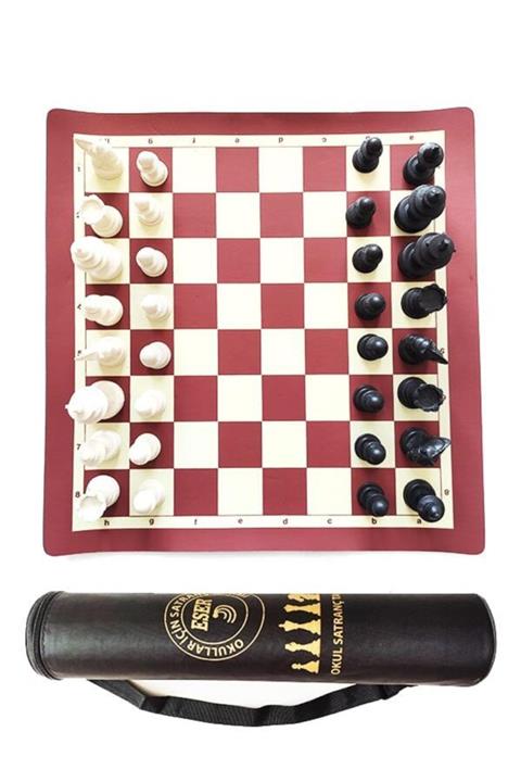 TUĞRA TABLO Okullar Için Santranç Takımı 40*40cm
