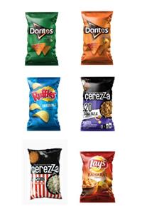 DORİTOS Lay's Ruffles Çerezza 6'lı Karışık Cips