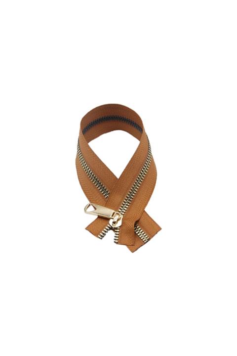 The Fabric Yarn Taba Fermuar Altın 40 Cm