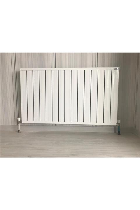 AL TER Alüminyum Radaytör Turkuaz Model - Beyaz 600 X 15 Dilim