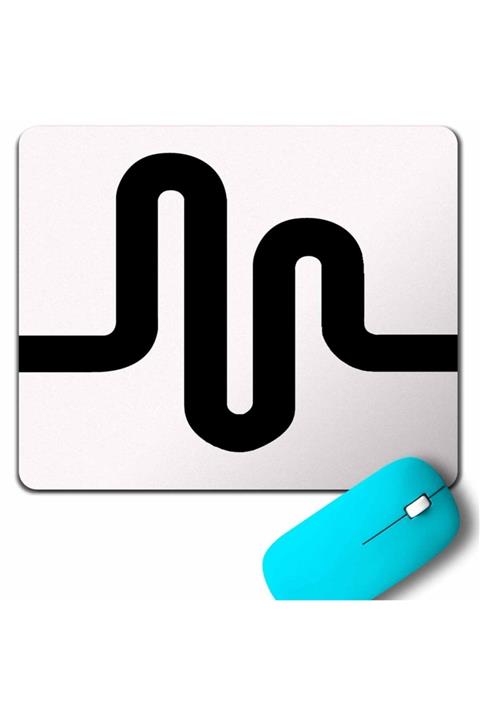 Kendim Seçtim Musıcal Ly Musıcal.ly Crown Wave Classıc Müzik Mouse Pad