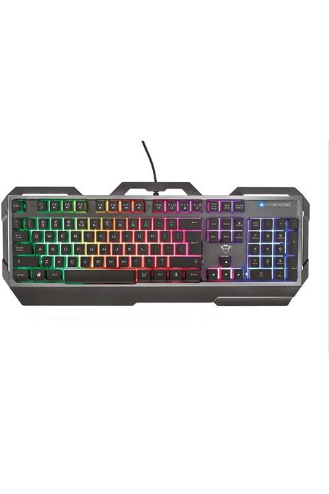 Trust 23760 Gxt856 Torac Illuminated Oyuncu Klavye