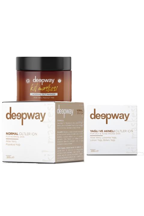 Deep Way Deepway Yüz Maskesi – Yağlı Ve Akneli Ciltler