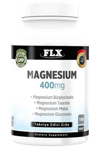 FLX Magnesium Magnezyum Bisglisinat Malat Taurat Glukonat 180 Tablet